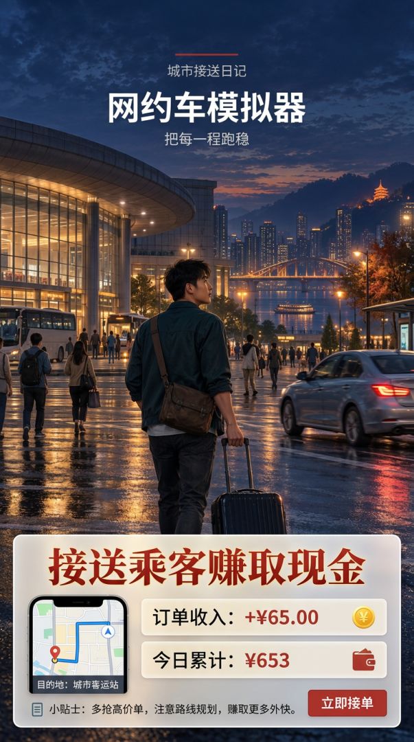网约车模拟器游戏截图
