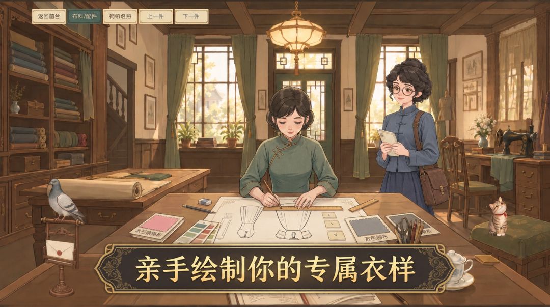 我有一个裁缝铺游戏截图