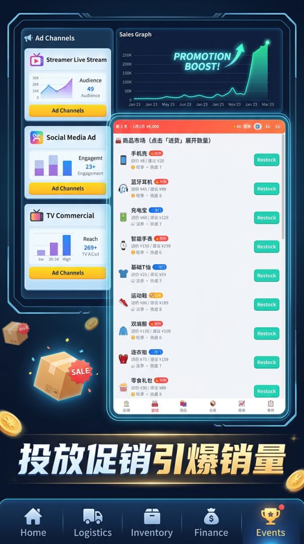 电商大亨游戏截图