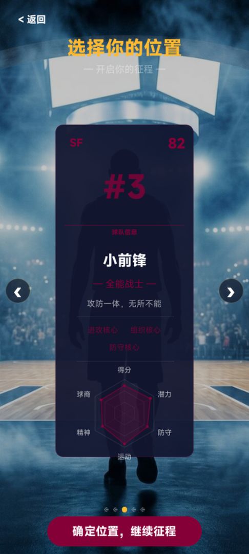 篮球传奇:球星生涯模拟器游戏截图