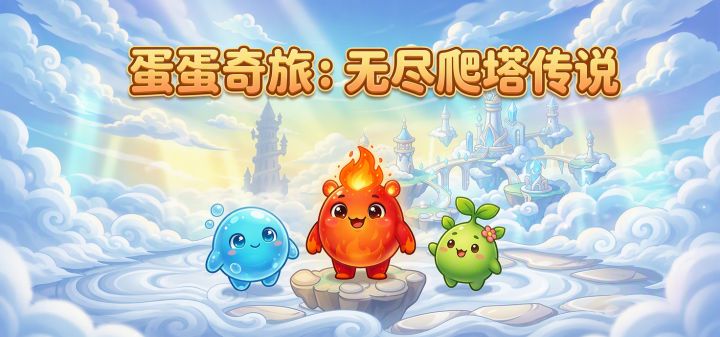 蛋蛋奇旅：无尽爬塔传说 封面