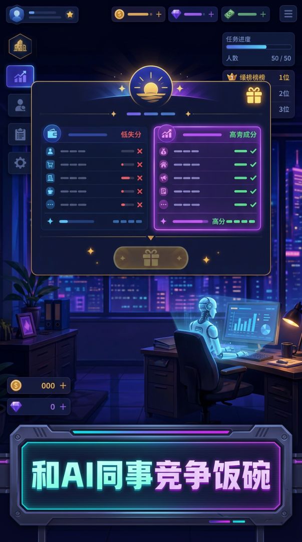 职场生存:和AI抢饭碗游戏截图
