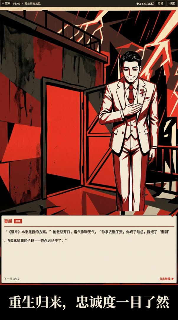 重生之我能看到忠诚度游戏截图
