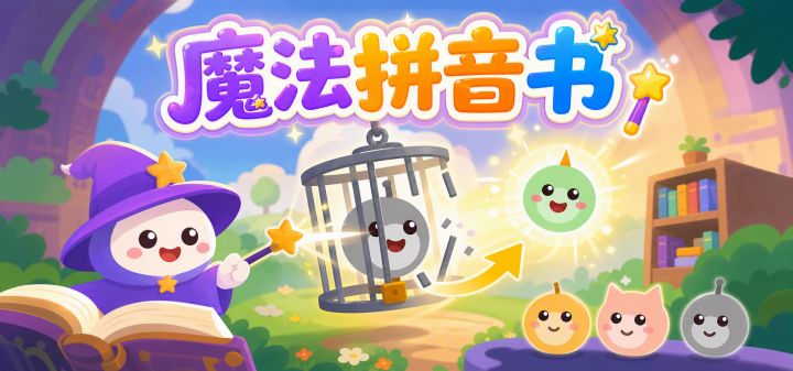 魔法拼音书 封面