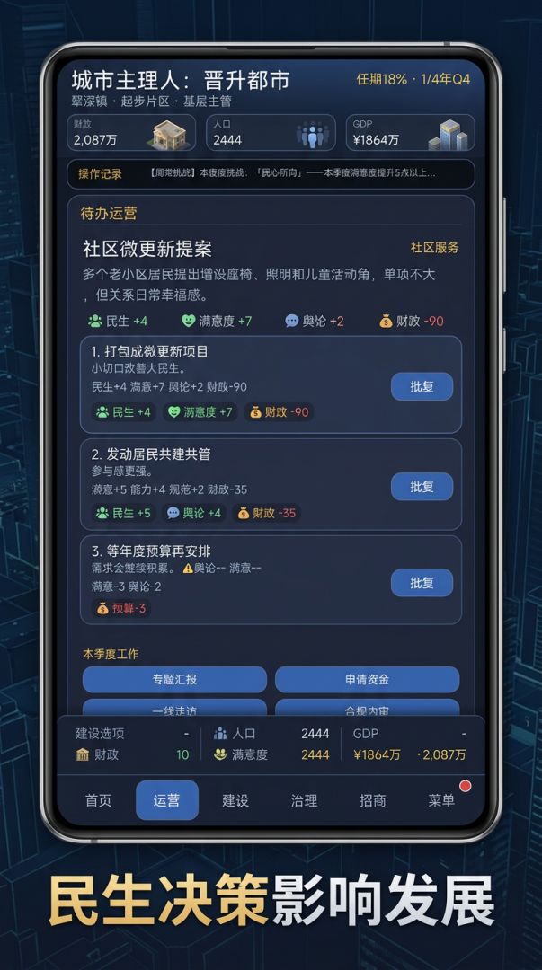 城市主理人:晋升都市游戏截图