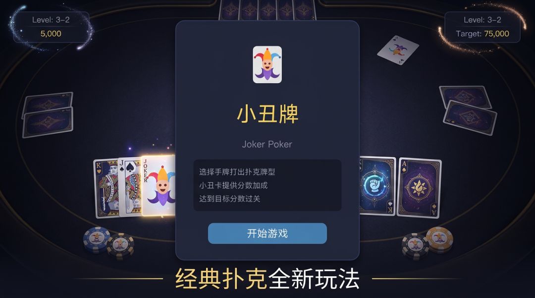小丑牌 Joker Poker游戏截图