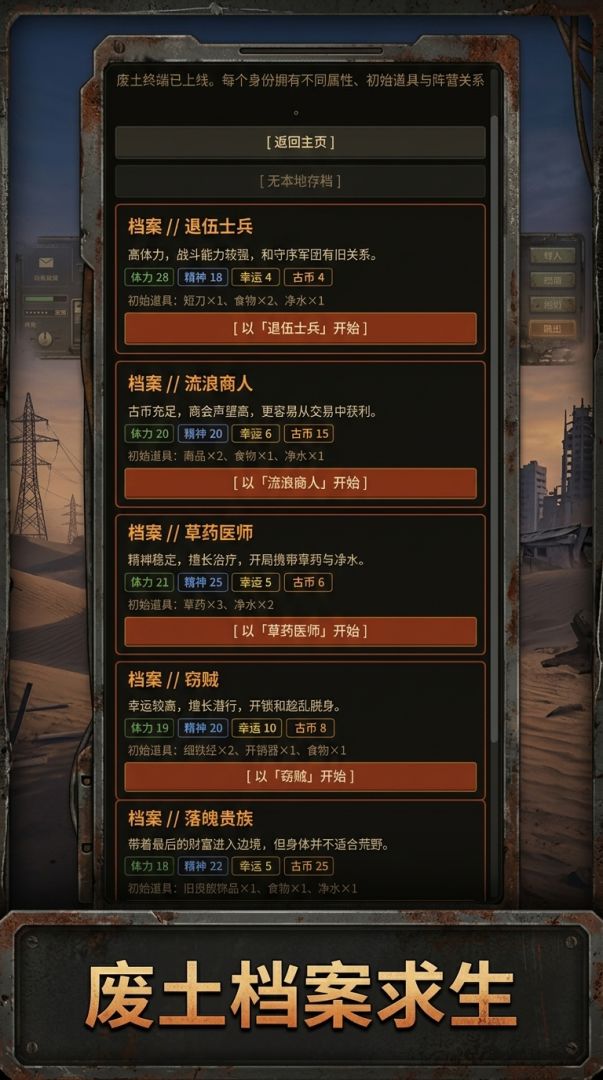废土终端游戏截图