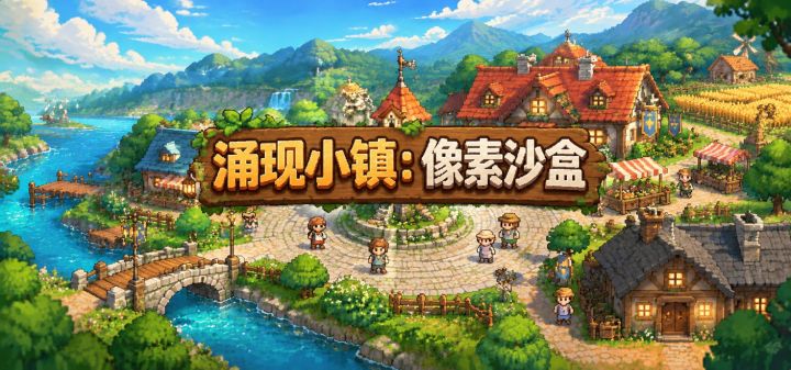 涌现小镇：像素沙盒 封面