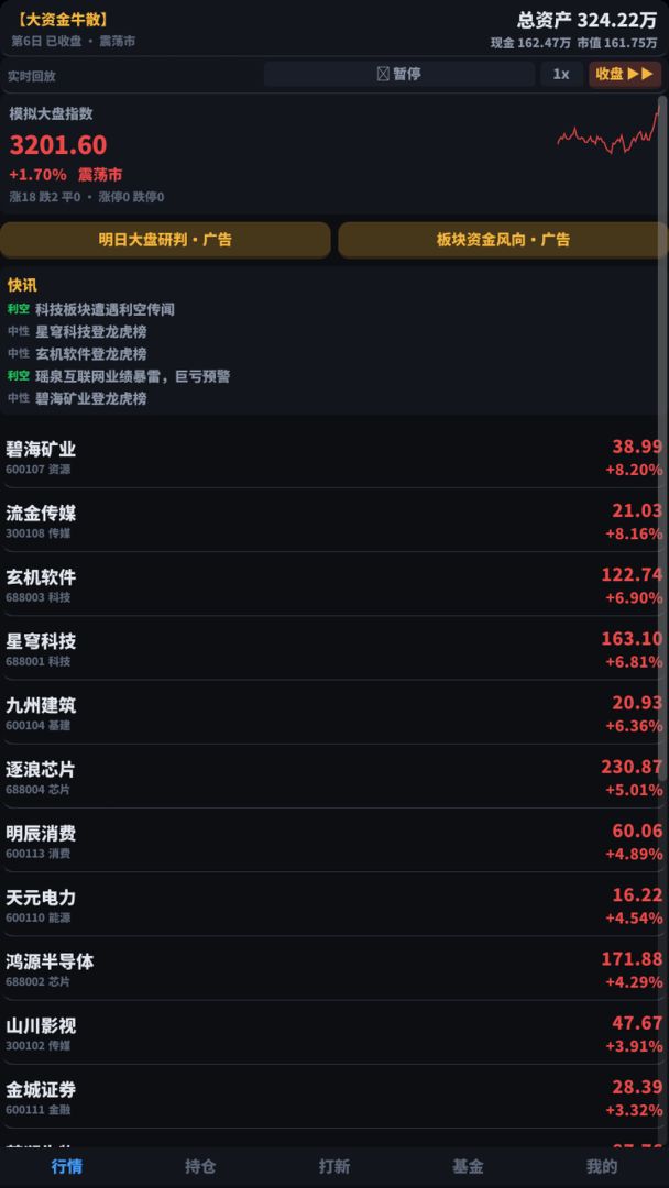 我靠股票逆袭成巅峰游戏截图