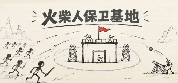 火柴人保卫基地 封面