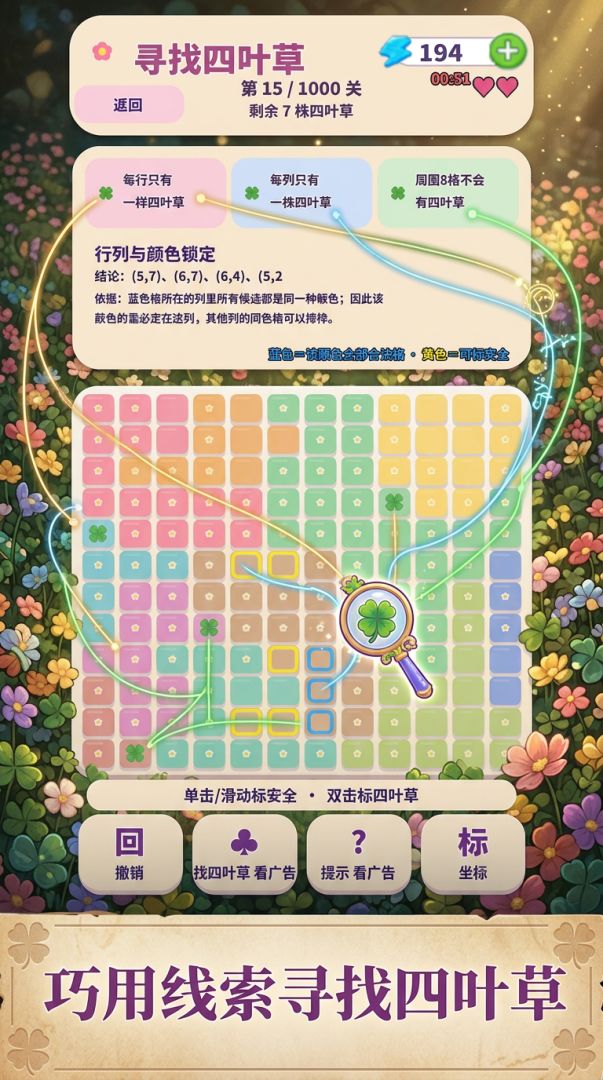 寻找四叶草游戏截图