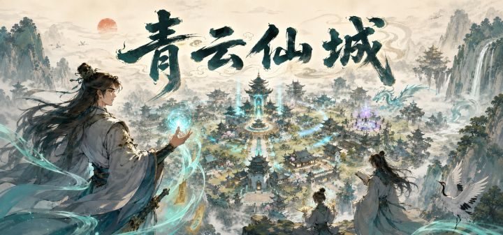 青云仙城 封面