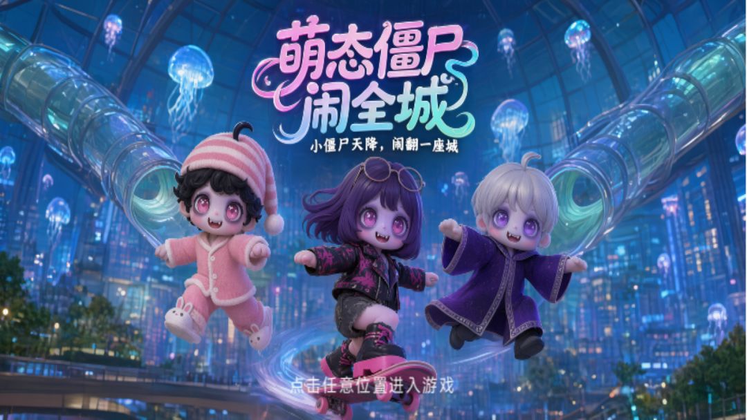 萌态僵尸闹全城游戏截图