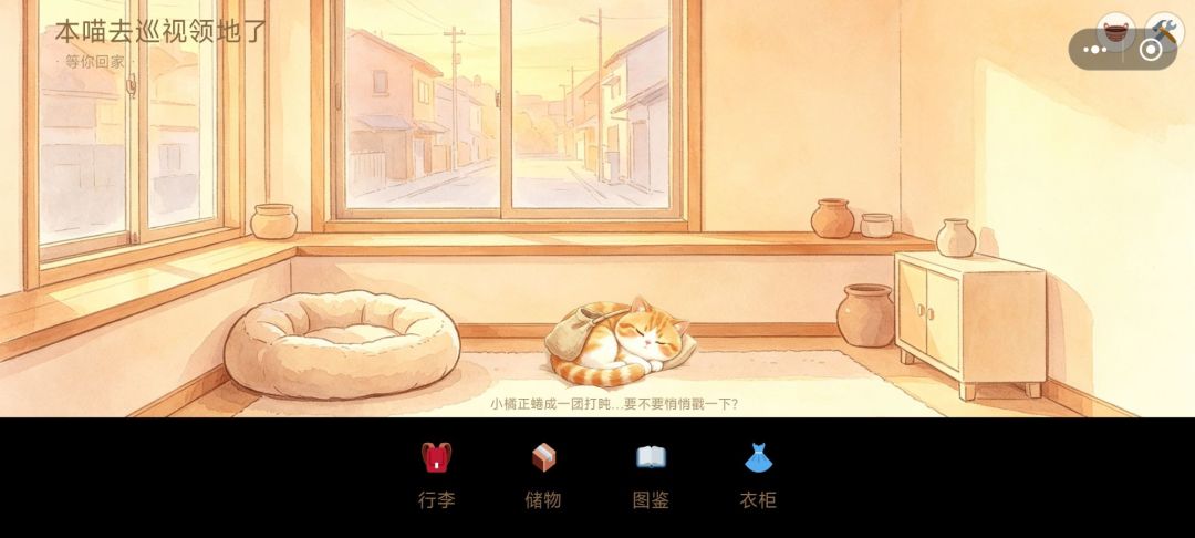 本喵去巡视领地了:等你回家游戏截图