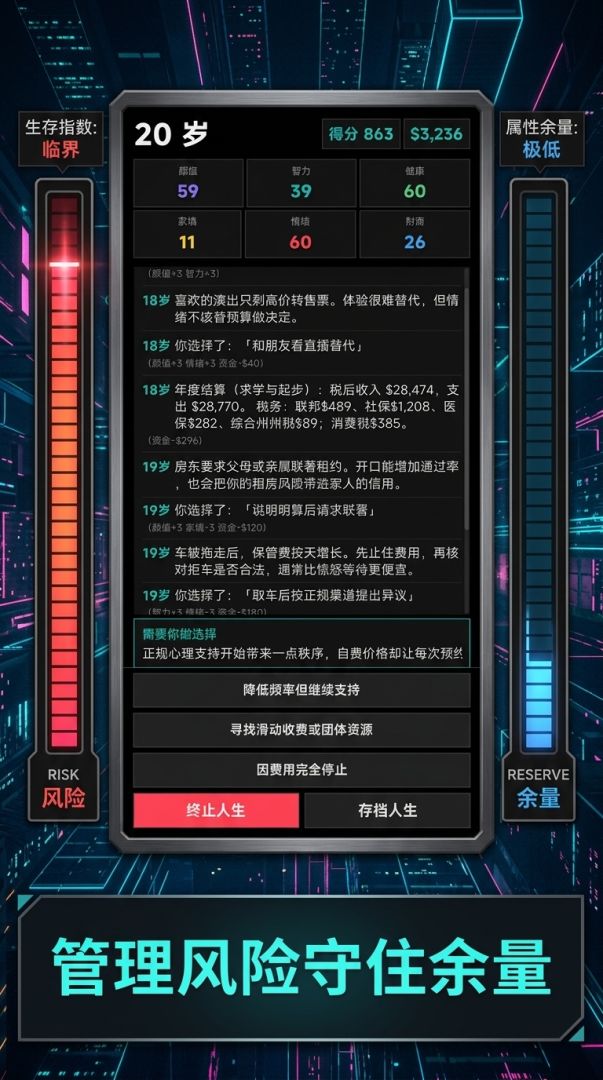 斩杀线模拟器游戏截图