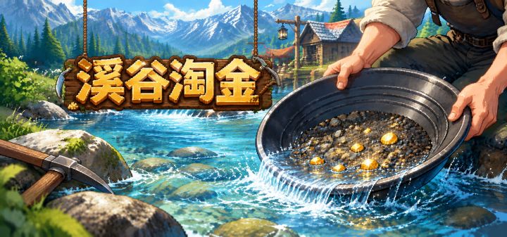 溪谷淘金 封面
