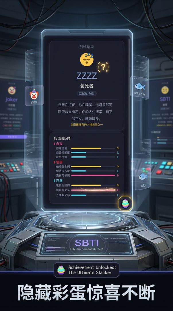 SBTI 人格真题游戏截图