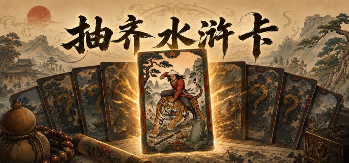 抽齐水浒卡 封面