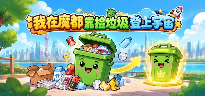 我在魔都靠捡垃圾登上宇宙 封面