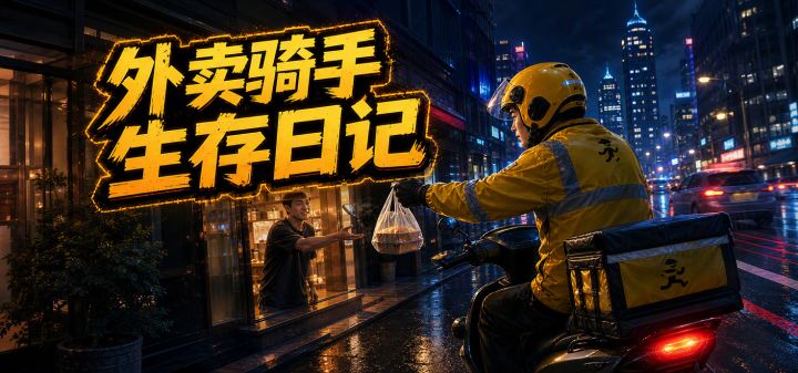 外卖骑手生存日记 封面