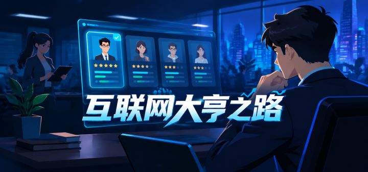 互联网大亨之路 封面