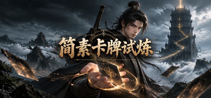 简素卡牌试炼 封面