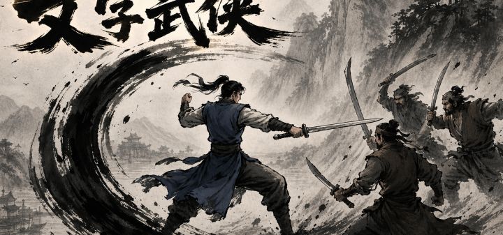 文字武侠 封面