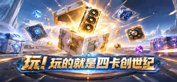 玩！玩的就是四卡创世纪 封面