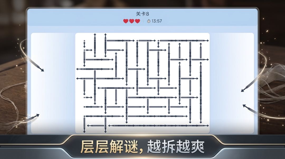 抽丝剥箭游戏截图