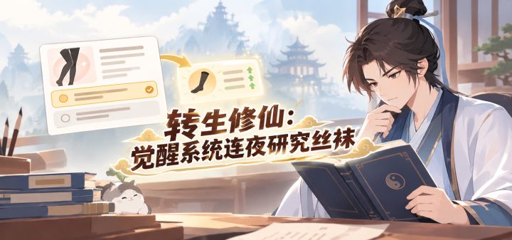 转生修仙：觉醒系统连夜研究丝袜 封面