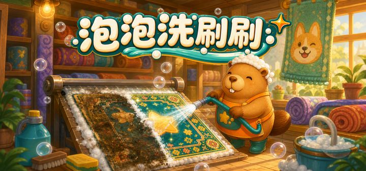 泡泡洗刷刷 封面