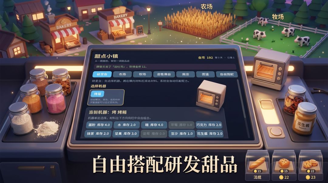 甜点小镇游戏截图