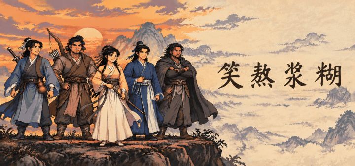 笑熬浆糊 封面