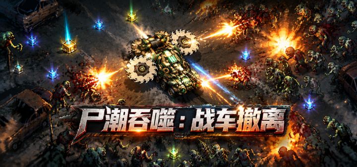 尸潮吞噬：战车撤离 封面