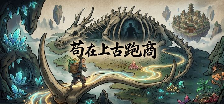 苟在上古跑商 封面