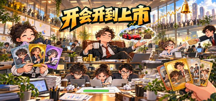 开会开到上市 封面