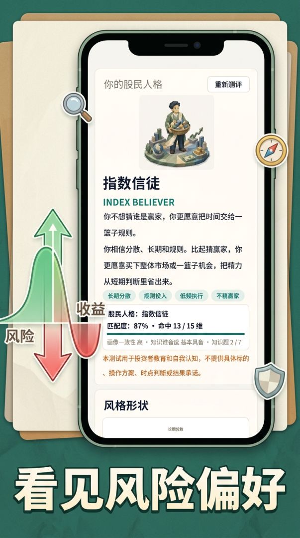 股民人格测试游戏截图