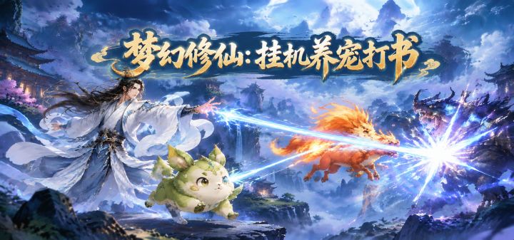 梦幻修仙:挂机养宠打书 封面