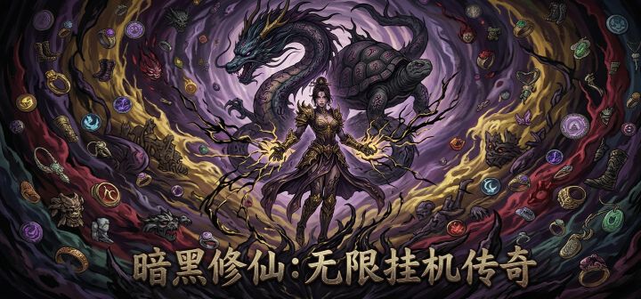 暗黑修仙：无限挂机传奇 封面