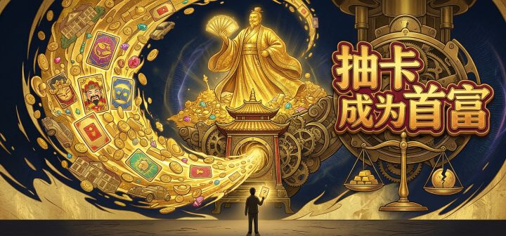 抽卡成为首富 封面