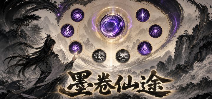 墨卷仙途 封面