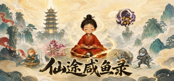 仙途咸鱼录 封面