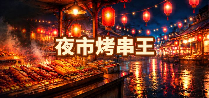 夜市烤串王 封面