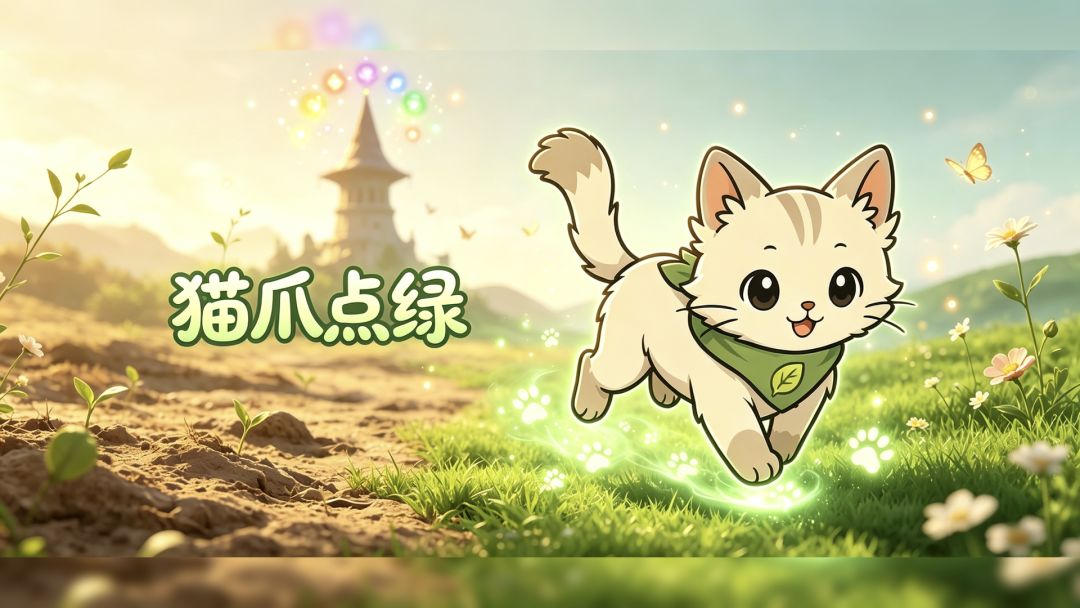 猫爪点绿游戏截图