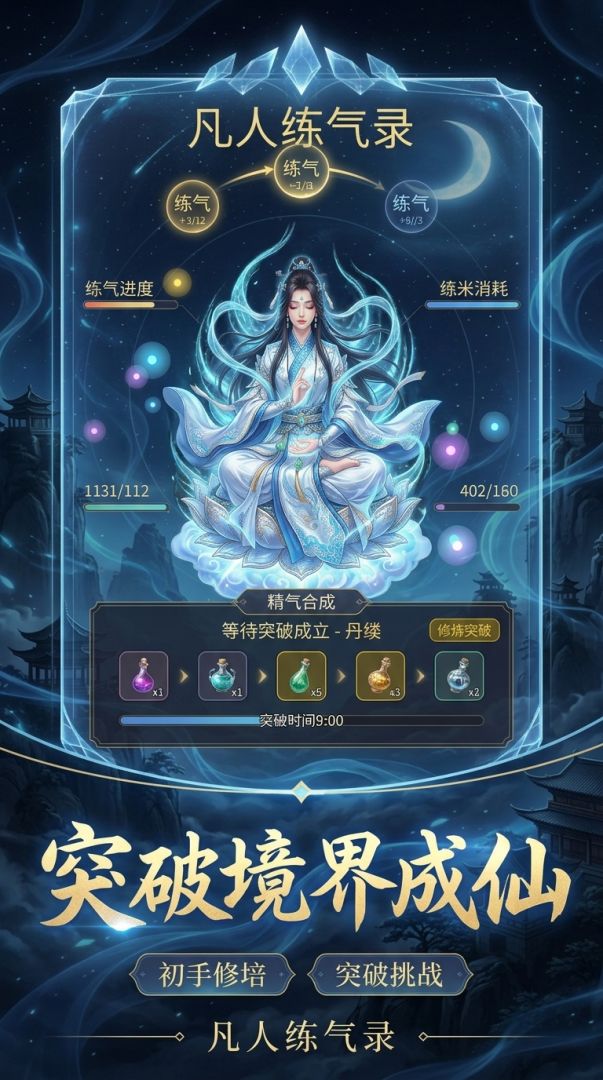 凡人练气录游戏截图