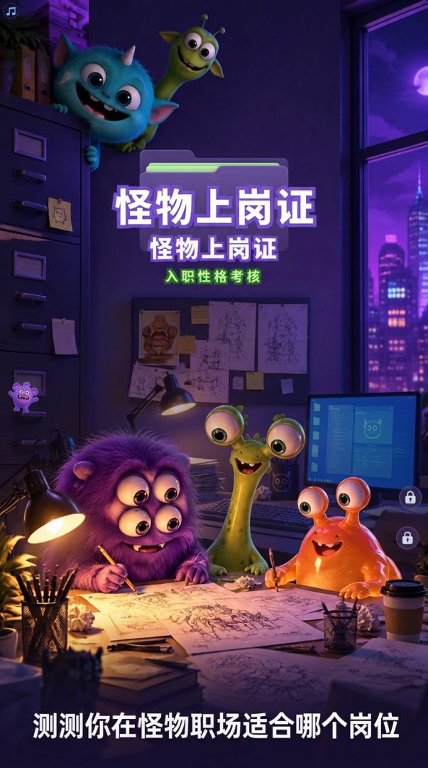 怪物上岗证:入职性格考核游戏截图