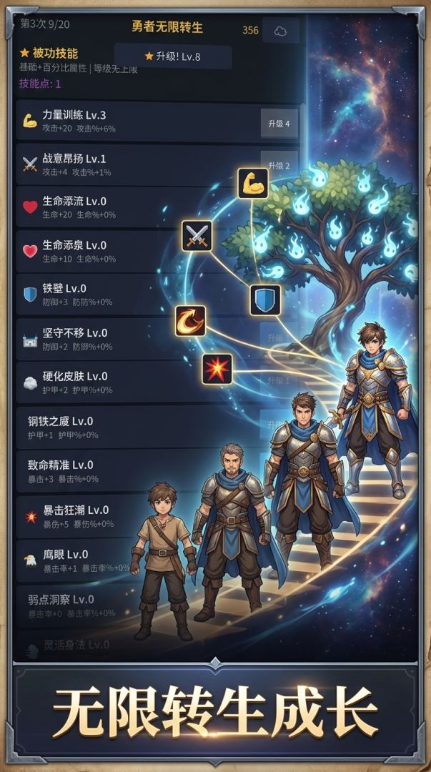 勇者无限转生游戏截图