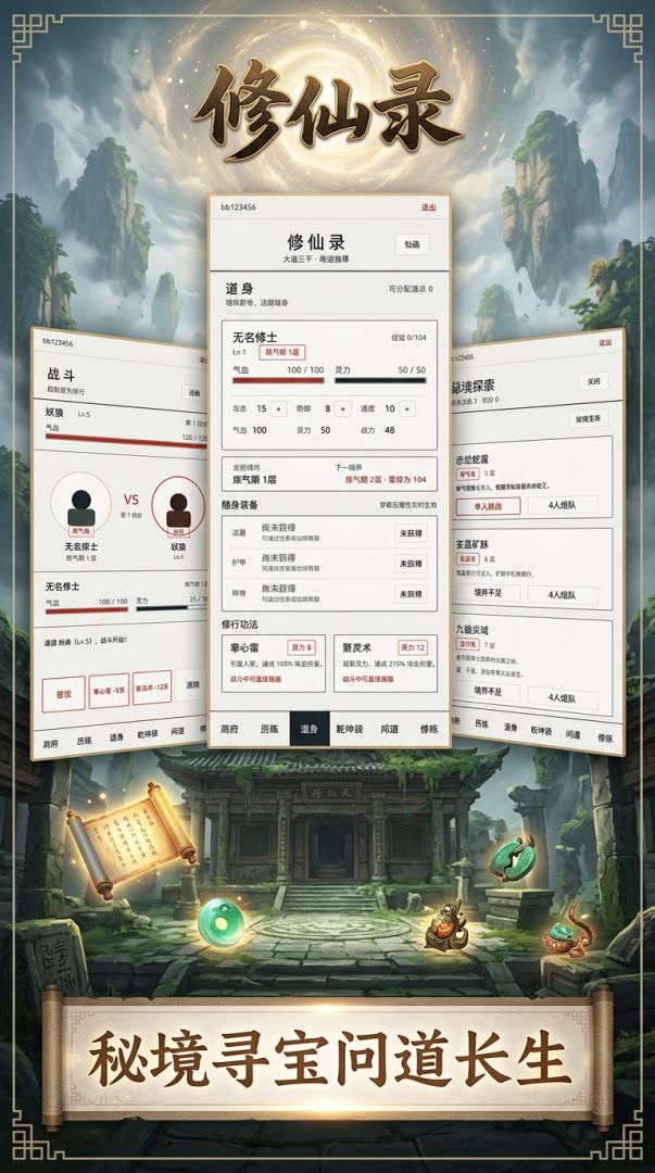 修仙录游戏截图