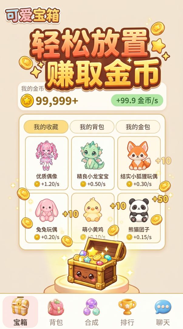 可爱宝箱游戏截图