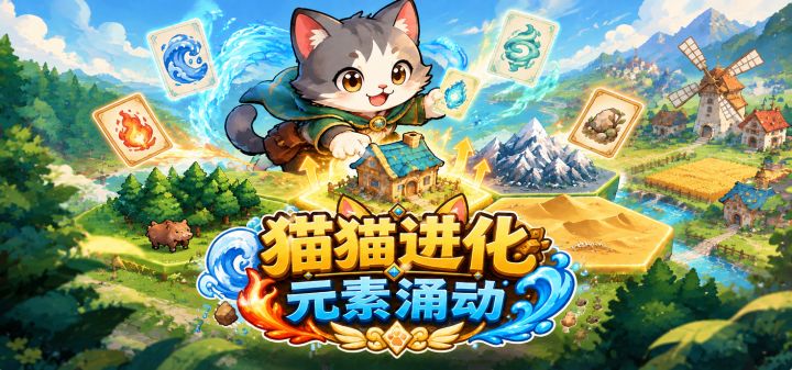 猫猫进化：元素涌动 封面